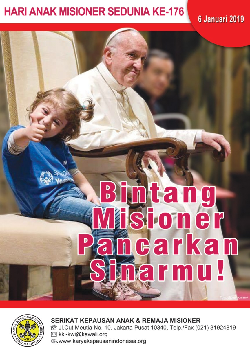 Menyambut Hari Anak Misioner Sedunia&nbsp;2019
