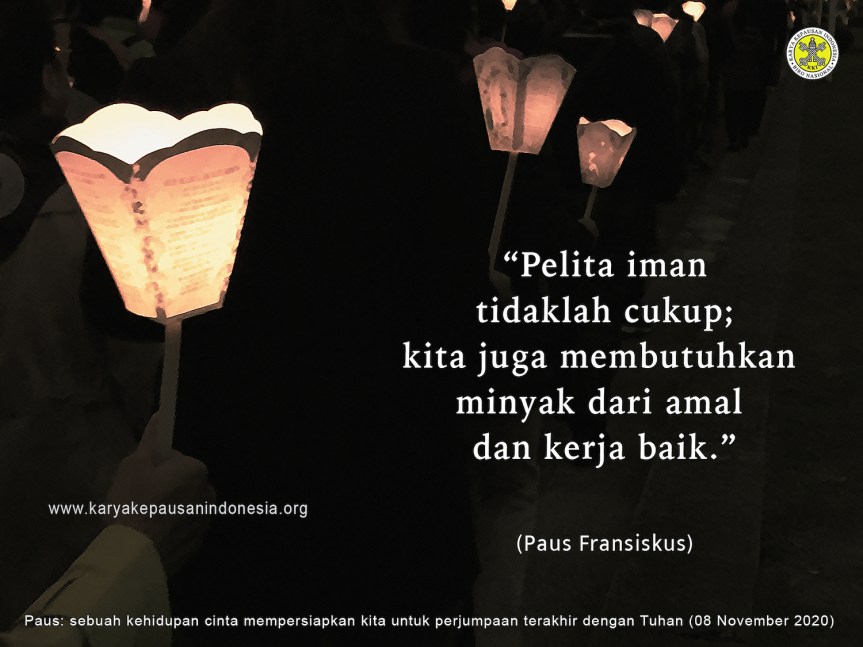 MQ: Pesan Paus&nbsp;Fransiskus