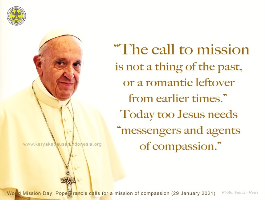 MQ: Pope Francis’&nbsp;Message