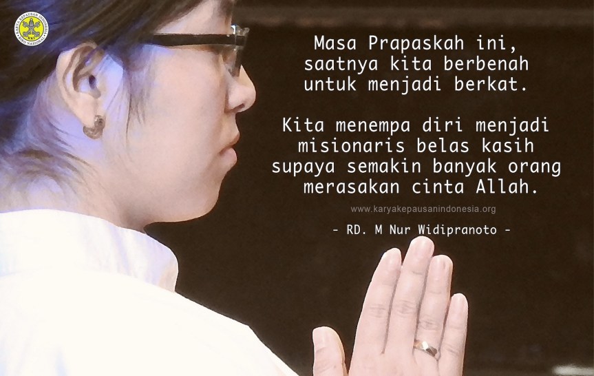 Menjadi Misionaris Belas Kasih – RHM KKI 06 Maret&nbsp;2021