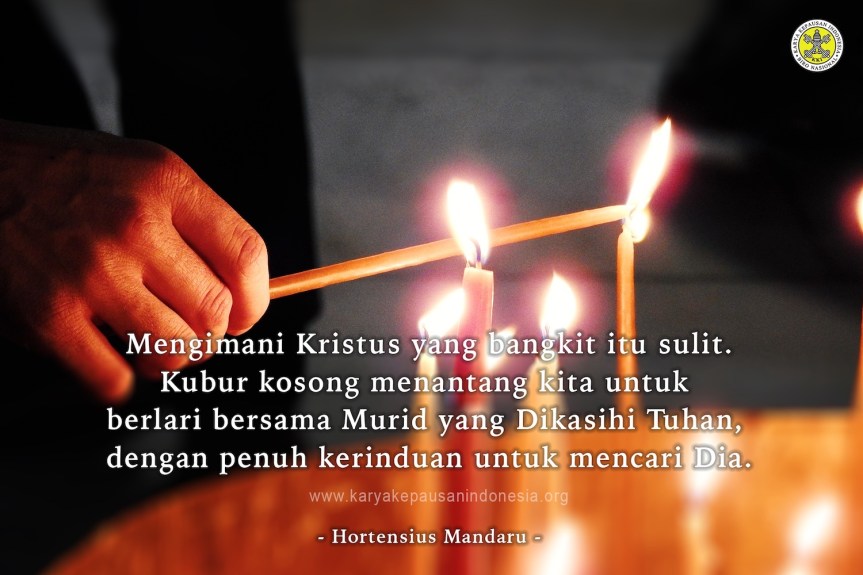 Renungkan, Lihat dan Percayalah! – RHM KKI 04 April&nbsp;2021