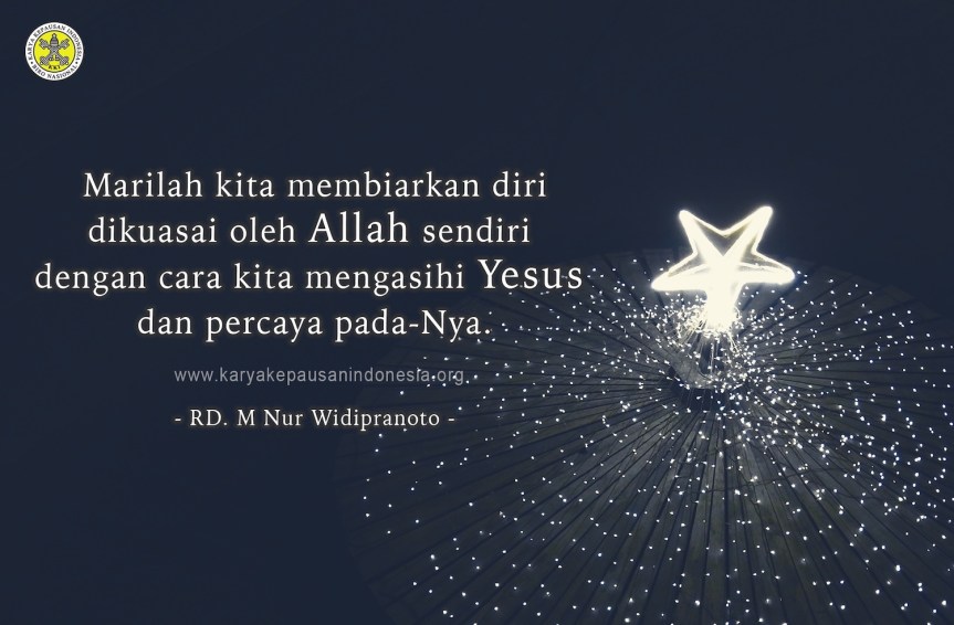 Membiarkan Diri Dikasihi&nbsp;Allah