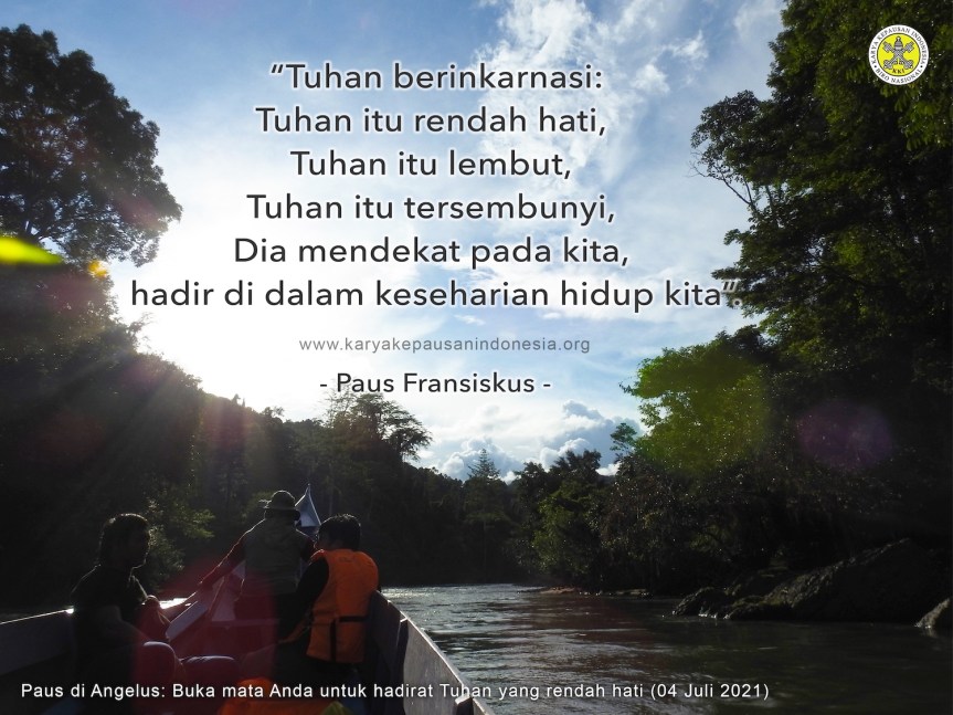 MQ: Pesan Paus&nbsp;Fransiskus