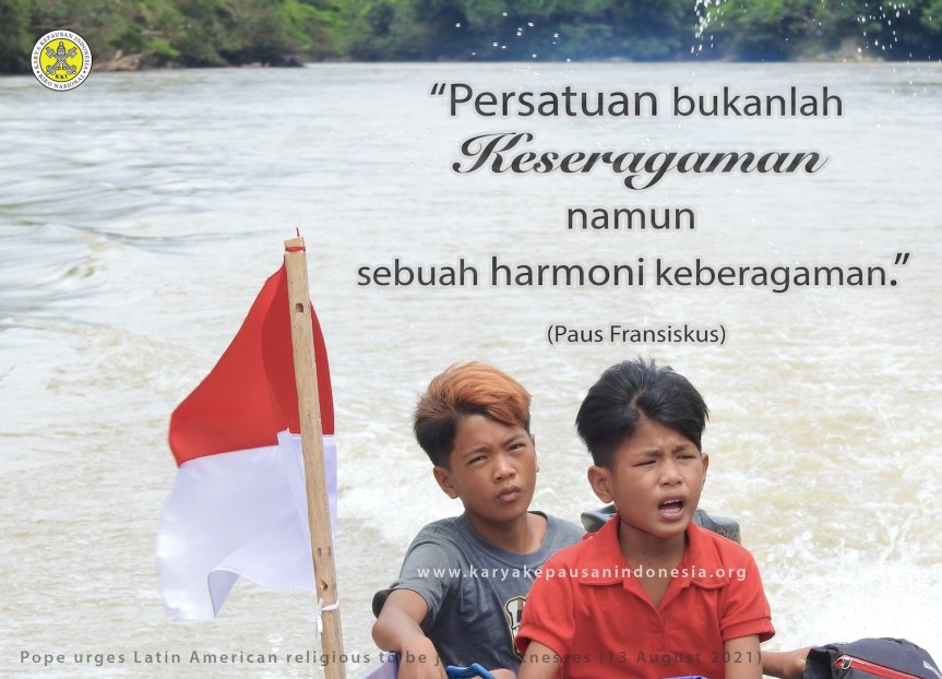 MQ: Pesan Paus&nbsp;Fransiskus