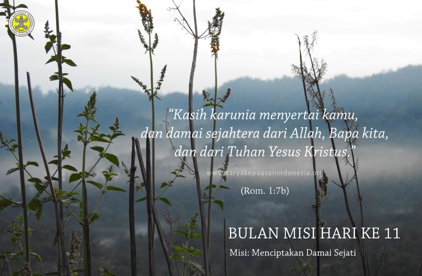 Misi: Menciptakan Damai&nbsp;Sejati