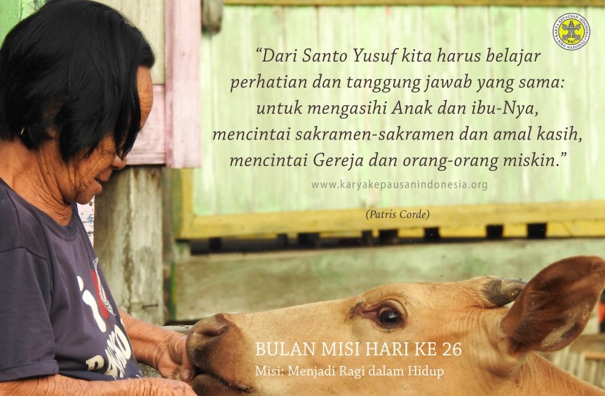 Misi: Menjadi Ragi dalam&nbsp;Hidup