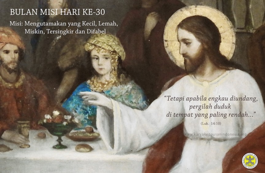 Misi: Mengutamakan yang Kecil, Lemah, Miskin, Tersingkir dan&nbsp;Difabel