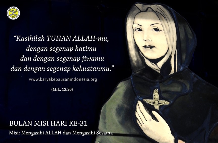 Misi: Mengasihi Allah dan Mengasihi&nbsp;Sesama