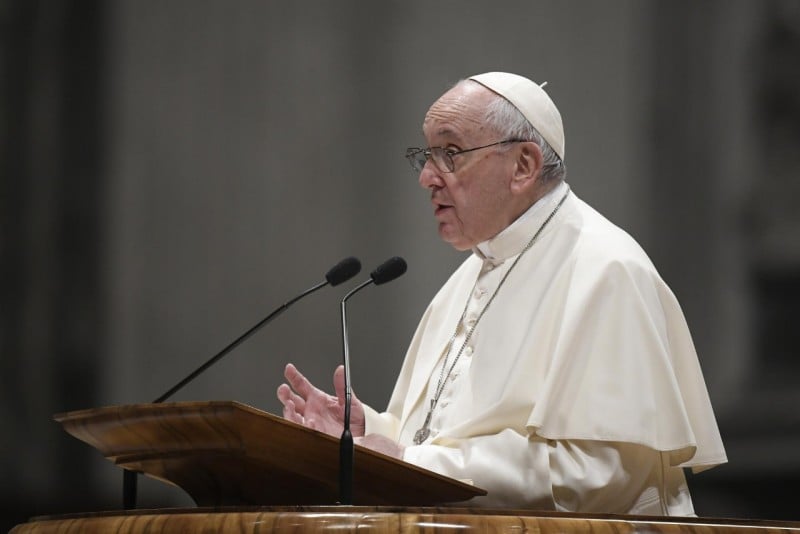 Homili Paus Fransiskus pada Ibadat Sore sebelum Hari Raya Santa Maria Bunda Allah dan Te Deum Akhir Tahun – 31 Desember&nbsp;2021