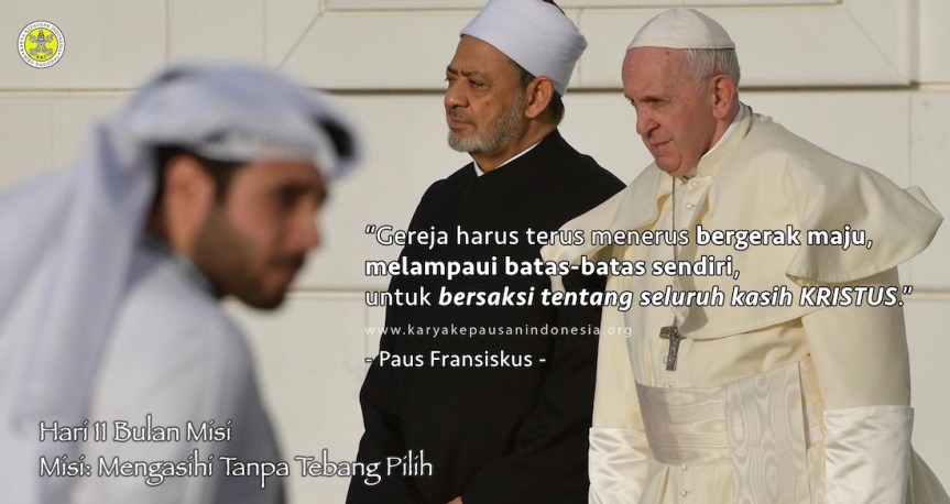 Misi: Mengasihi Tanpa Tebang&nbsp;Pilih